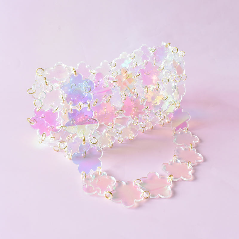IRIDESCENT DAISY BAG