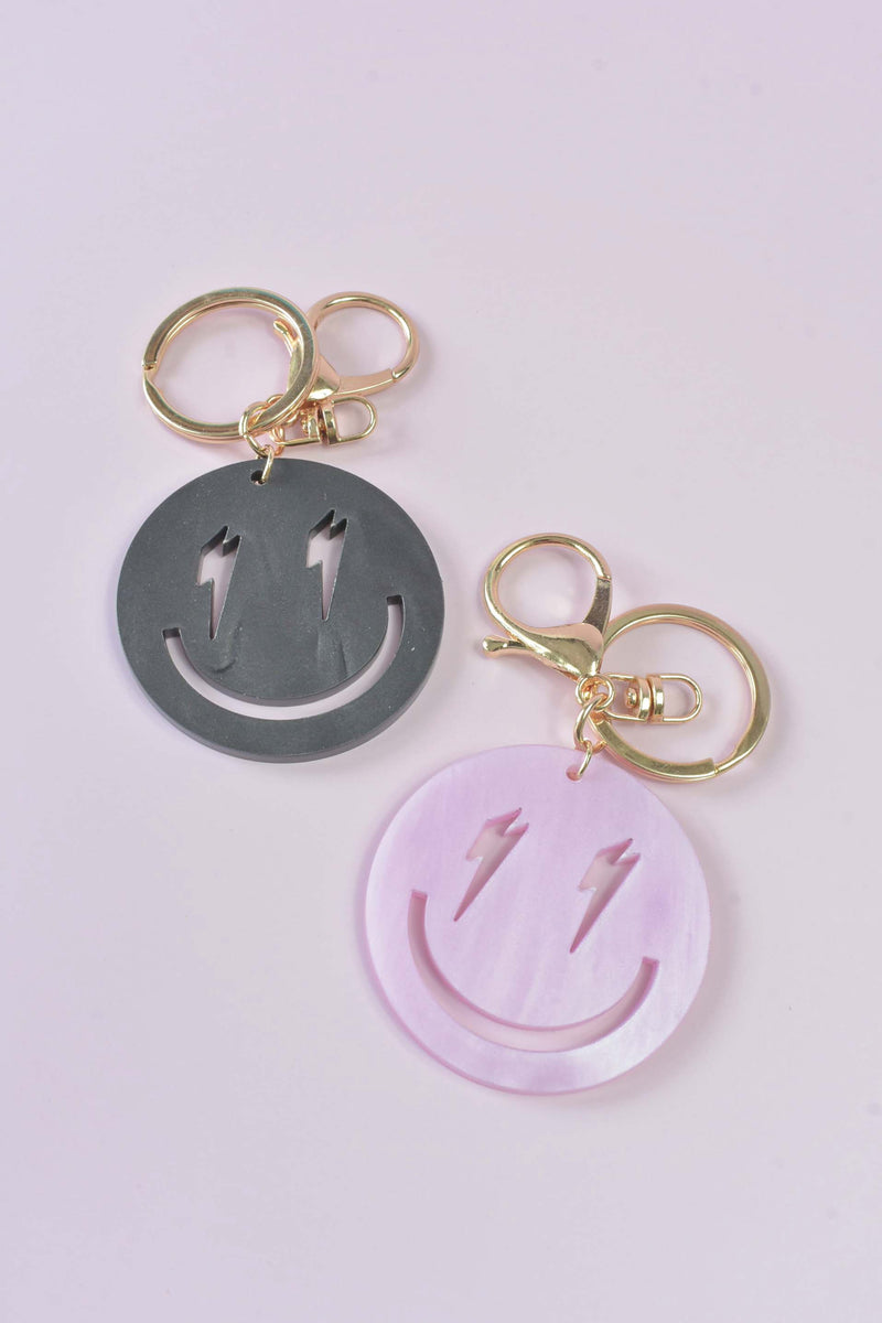 SMILEY KEYCHAIN