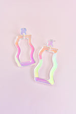 WAVY IRIDESCENT DECO DROPS