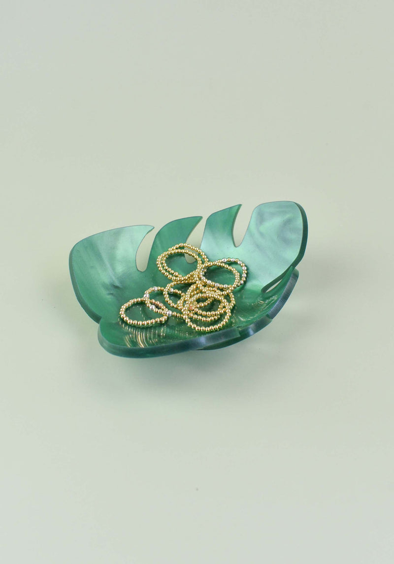 MONSTERA LEAF RING DISH
