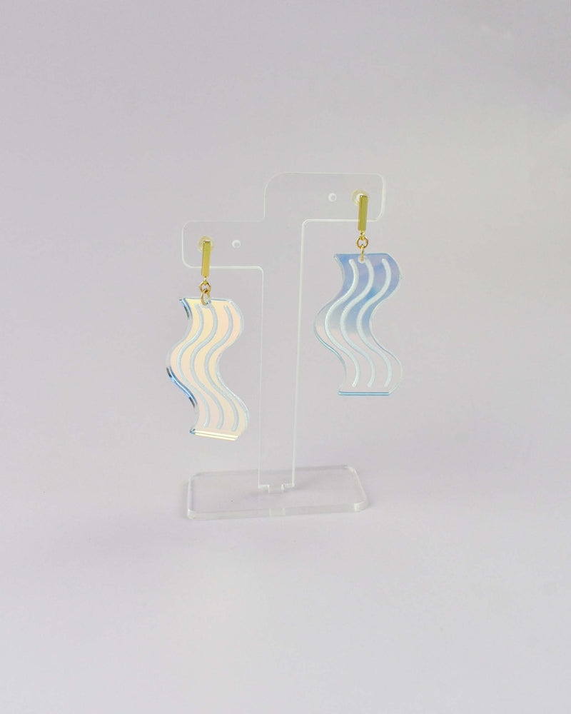 WAVY IRIDESCENT STATEMENTS