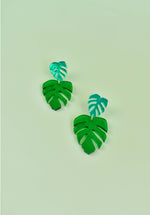 MONSTERA STATEMENT EARRINGS