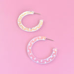 STARDUST HOOP EARRINGS