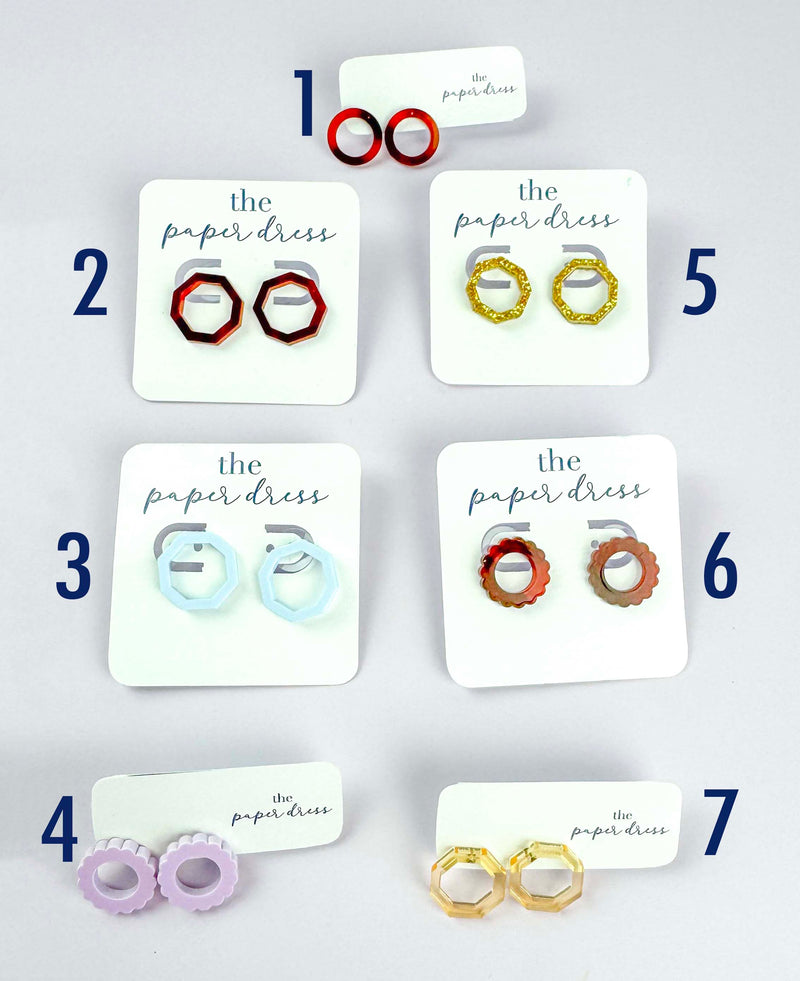 $8 Sale Open Studs