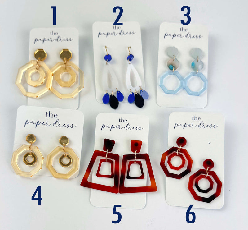 $12 Sale Statement Earrings