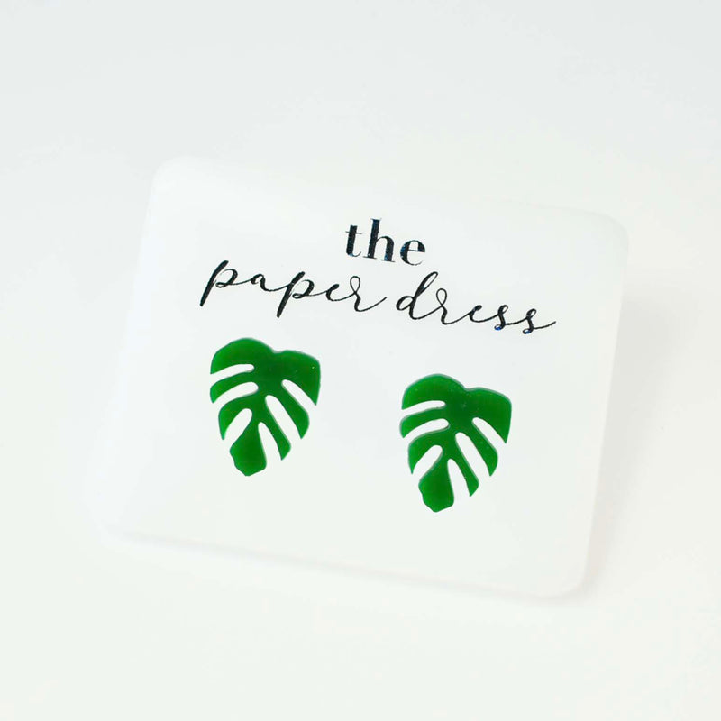 MONSTERA STUDS