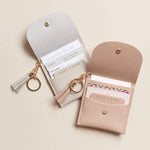 lark and ives - tassel keychain wallet