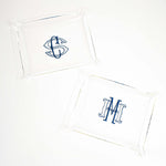 personalized acrylic tray | monogram jewelry organizer