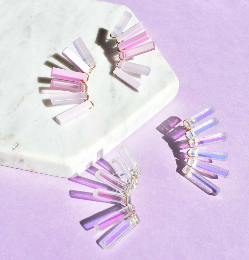 IRIDESCENT WINGS EARRINGS