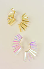 IRIDESCENT WINGS EARRINGS