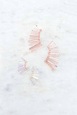 ROSE GOLD WINGS EARRINGS