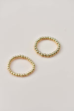 GOLD BEAD RING