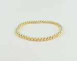 GOLD FILLED BEAD BRACELET