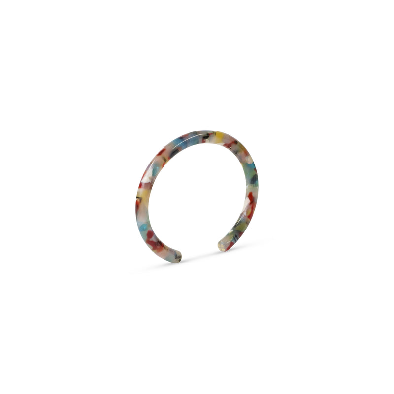 rainbow tortoise shell cuff bracelet